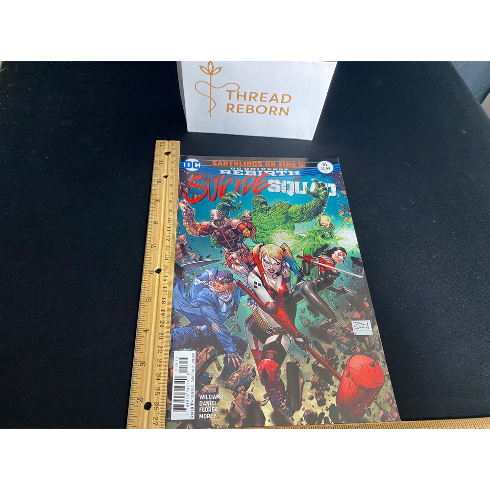 DC Rebirth Suicide Squad Earthlings on Fire Vol 16 Comic Book